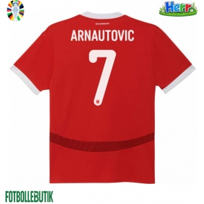 Österrike Marko Arnautovic #7 Hemmatröja EM 2024 Kortärmad